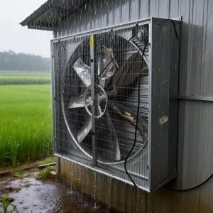 Axial Flow Fan Industrial Ventilation Exhaust Fan for Greenhouses Farms and Poultry Houses