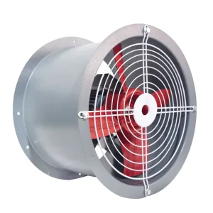 Axial Flow Fan T35 Ducted Industrial Ventilator Metal Fan Workshop Exhaust Ventilation Fan