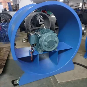 Axial Flow Fan Ventilation and Axial Flow Ventilation Fan for Building Air Circulation