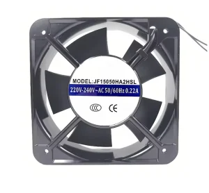 Axial Flow Fans AC 220V~240V 0.22A 50/60Hz 150*150*50MM Cooling Fan Cabinet Axial Fan JF15050HA2HBL/HSL