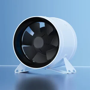 Axial Flow Inline Duct Fan SE-A250Z 110V 220V 150W 1065CFM 1808M3H Ball Bearing OEM Ventilation Fan