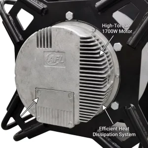 B3P355-EC137-901 380V 50/60HZ Industrial DC Backward Inclined Centrifugal Fan Wide Temperature Operation -30°C to 60°C