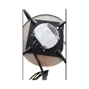 B3P400-EC137-010 380V 50/60Hz EC Backward-Curved Centrifugal Fan with Aluminum Blades, 1550RPM