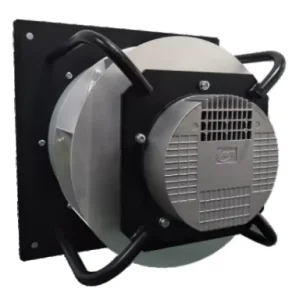 B3P450 EC137 010 380V 50 60Hz Green Multi Vane Radial Fan with Sheet Aluminum Blades OEM Customizable
