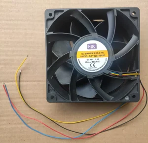 BCY12038B48E Quality Dual Ball Bearing 5500rpm 48V Axial Cooling Fan FG PWM 4 Wires Ventilation DC Cooling Fan 120*120*38mm