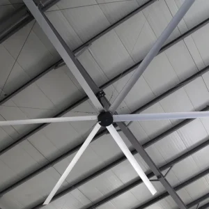 BIG HVLS Ceiling Mounted Industrial Fan 6 Blades 380V 230V Farm Warehouse Factory GYM