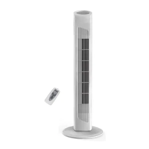 BODE 32″ TOWER FAN Air Cooling Standing Tower Pedestal Fan Bladeless Low Noise