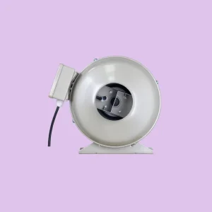 Backward Curved Radial Impellers Circular Duct Fan for Commercial Use