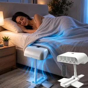 Bed Fan Cooling System Under Sheets Cordless Bed Fan for Hot Sleepers and Night Sweats with CE Certificate