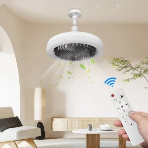 Bedroom Ceiling Fan with Light Home 220v Ceiling Fan with Led Light and Remote Control