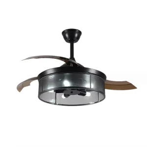 Beeman Smart LED Ceiling Fan with Light 5 Blades Remote Controlled Electric Cooling Fan