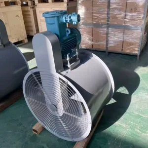 Belt Drive Explosion Proof Axial Flow Fan High Temperature Resistant Fire Protection Fan for Mine Dust Removal