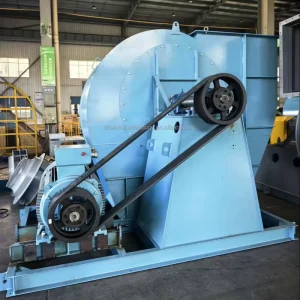Belt-Driven Centrifugal Blower Industrial Fan for Dust Collection and Pneumatic Conveying, 380V Steel Plate