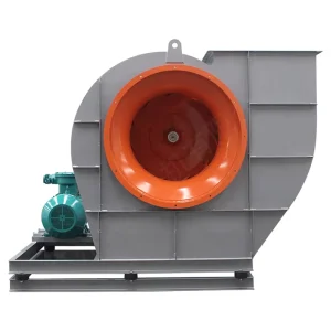 Belt Driven SKF Bearing High Temperature 380V Motor Radial Centrifugal Fan with Duct Mount