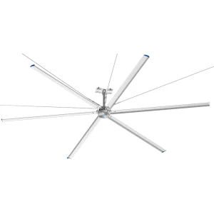 Best Commercial Ceiling Fan High Volume Low Speed for Warehouse Factory Large Size Heavy Duty Energy Efficient Ceiling Mounted