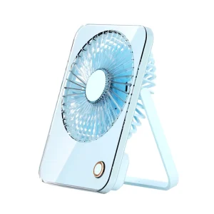Best Quiet Desktop Fan Small Electric Fan 3600mAh USB Rechargeable Mini Portable Personal Desk Table Fan for Travel Office Home