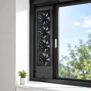 Best Seller Electric Silent Window Exhaust Fan with Ball Bearing Removable Adjustable & Energy Saving