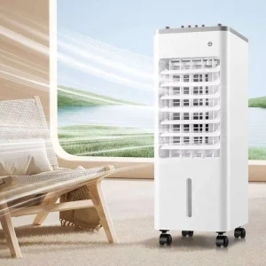 Best Seller Evaporative Air Cooler Portable Air Conditioner Fan Water Cool Household Cooling Floor Fan for Home Office