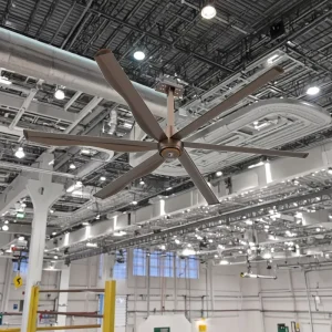 Best Value Industrial Axial Ceiling Cooling Fan 16ft Blade Diameter High Airflow Low Noise <38dB 3Years Warranty ODM China Motor