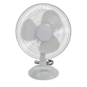 Bestseller 12 Inch 5 Blade Table Fan 3 Speed & Adjustable Angle Compact for Desk Office Dorm Use