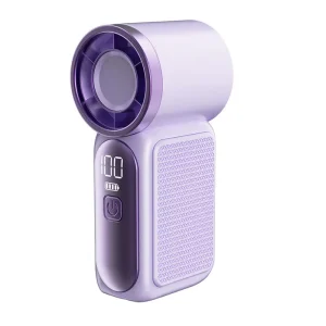 Bladeless Handheld Mini Fan with Rechargeable Battery USB Portable for Outdoor Car Household Use