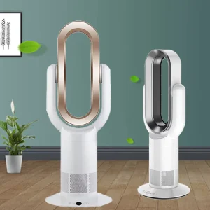 Bladeless Pedestal Fan with Air Cooling and Heating Tower Smart Home New Color Customized Electric Power Source
