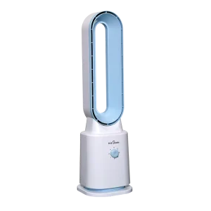 Bladeless Plastic Electric Air Cooling Fan AC Motor 10 12.9 Blade Diameter 30 34 DB Low Noise Energy Class A+