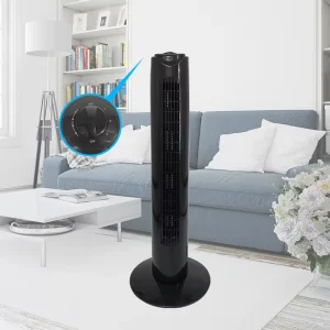 Bladeless Tower Fan Universal Space Air Cooler Tower Fan Oscillating Smart Electric Fan