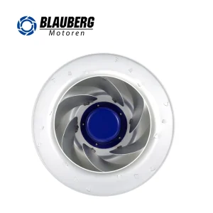 Blauberg Backward Curved Radial DC Blower IP55 Protection 24V Duct Fan for Industrial Airflow and Ventilation Systems