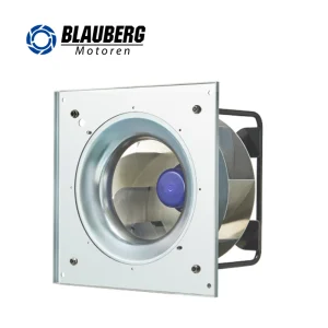 Blauberg Industrial Radial Fan 280mm Stainless Steel Blades Duct Mount HVAC Central Air Blower 230V CE Certified for Ventilation
