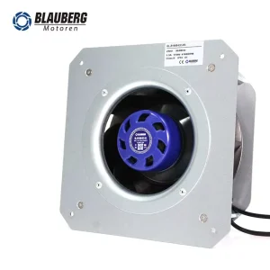 Blauberg Large Plastic Kitchen Exhaust Fan OEM Hot Air HVAC Duct Radial Fans for Small Chicken Farm Table Cooking