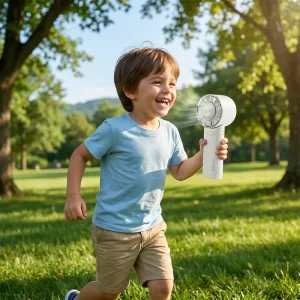 Blower Handheld Air Duster Powerful Turbo Fan With 2000mAh Rechargeable Battery Portable Wearable Fans Mini Fan Rechargeable