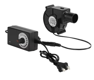 Blower air Outlet Long Tube Controller Turbo Blower Barbecue Firewood Stove Waste Oil Adjustable Speed Fan