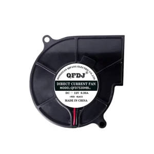 Blower fan for ventilation factory supply dc12v 24v 7530 centrifugal blower fan industrial