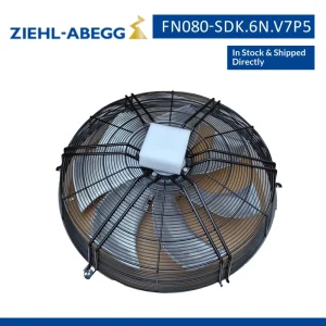 Brand New German Original ZIEHL ABEGG FN080 SDK.6N.V7P5 400V Axial Flow Cooling Fan