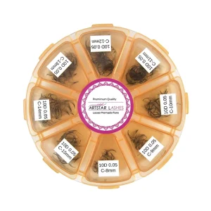 Brown Loose Fans 4D 5D 6D 8D 10D Mix Length Pointy Base Volume Loose Promade Lash Extension Fans