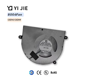 Brushless Fan 12V DC5V Oil Bearing Mini Laptop Cooling Fan DBU80060S 80x70x6mm CPU Cooler 2.5W 4400rpm