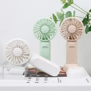 Brushless Mini Fan Portable New Turbofan Handheld Fan USB Mini Fan with Three Speed Battery Powered for Car RV & Outdoor Use