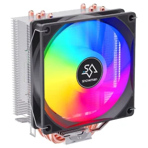 C400 PWM CPU Air Cooler 4 Heat Pipes Air Cooling Heatsink Radiator for LGA 1700 1366 1200 115X AM5 AM4 AM3