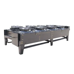 CCEC K50N Landfill Gas Generator Radiator Copper Core Heavy Duty Multi Axial Fans ISO9001 Certified