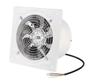 CE 220V Axial Flow Fans 4 2800rpm Square Axial Flow Exhaust Fan for Ventilation Systems