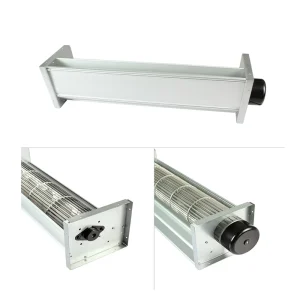 CE Approved High Quality Stainless Steel 80mm Cross Flow Fans for Heater Fireplace