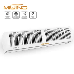 CE CB Certified Industrial Commercial Air Curtain Door Wall Fan Cross Flow Turbine 3-6 Feet 3 Year Warranty Remote