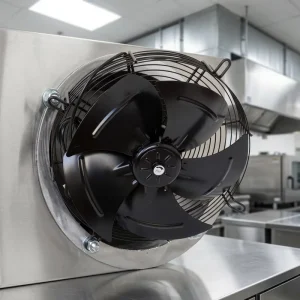CE Certified 350mm External Rotor Axial Fan Low Noise High Speed Kitchen Ventilator
