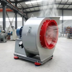 CE Certified Abrasion Resistant 2900r min Centrifugal Blower Fan 5hp for Process Fume Extraction