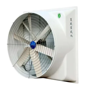 CE Certified Heavy-Duty Exhaust Fan Industrial Wall Mount Ventilation Fan for Poultry House Greenhouse & Factory Workshop