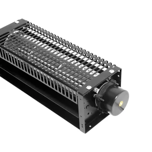 CM60180 PF 24V DC Blower 60mm Industrial Aluminum Double Cross Flow Exhaust Ventilation Fan OEM Motor