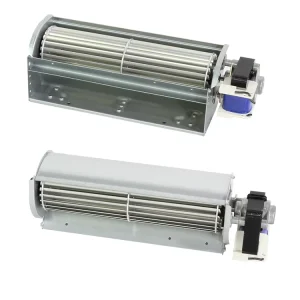 COOLCOM CM48350 PB AC Industrial Aluminum Blower 48mm Cross Flow Exhaust Ventilation Fan with OEM Motor