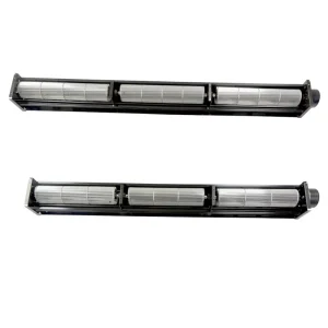 COOLCOM CM65720 LF Customizable DC Blower 65mm Industrial Aluminum Cross Flow Ventilation Fan Stainless Steel Blades OEM