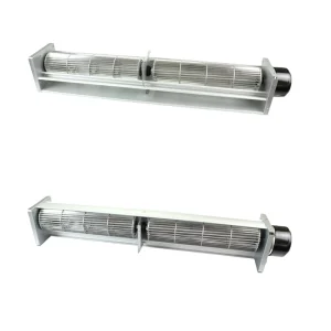 COOLCOM Large DC Cross Flow Fan Stainless Steel Blades for Heating Cooling Products